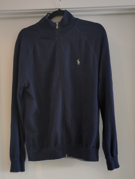 Ralph Lauren Other - Ralph Lauren Men’s Dark Navy Full-Zip Polo Sweater
